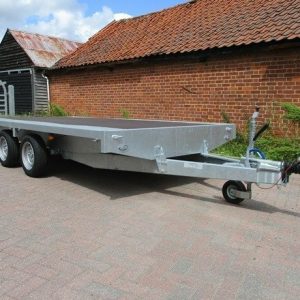 Rapide Trailer 14 x 7 flatbed trailer 2500kg twin axle