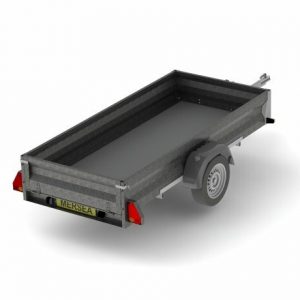 Rapide Trailers 8 x 4 Box Trailer 1300kg braked single axle