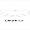 Rapide 1675 Swing Beam